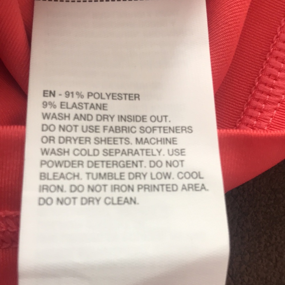 Nike Red Women's Swim Top - Picture 9 of 9